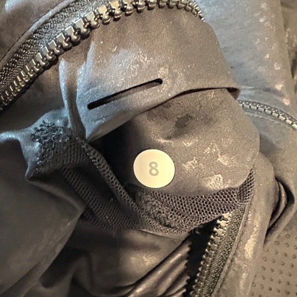 lululemon Miss Misty Black Hooded Windbreaker Jacket - Picture 13 of 16